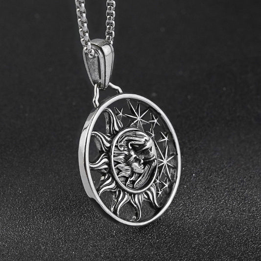 Star Sun Moon Pendant