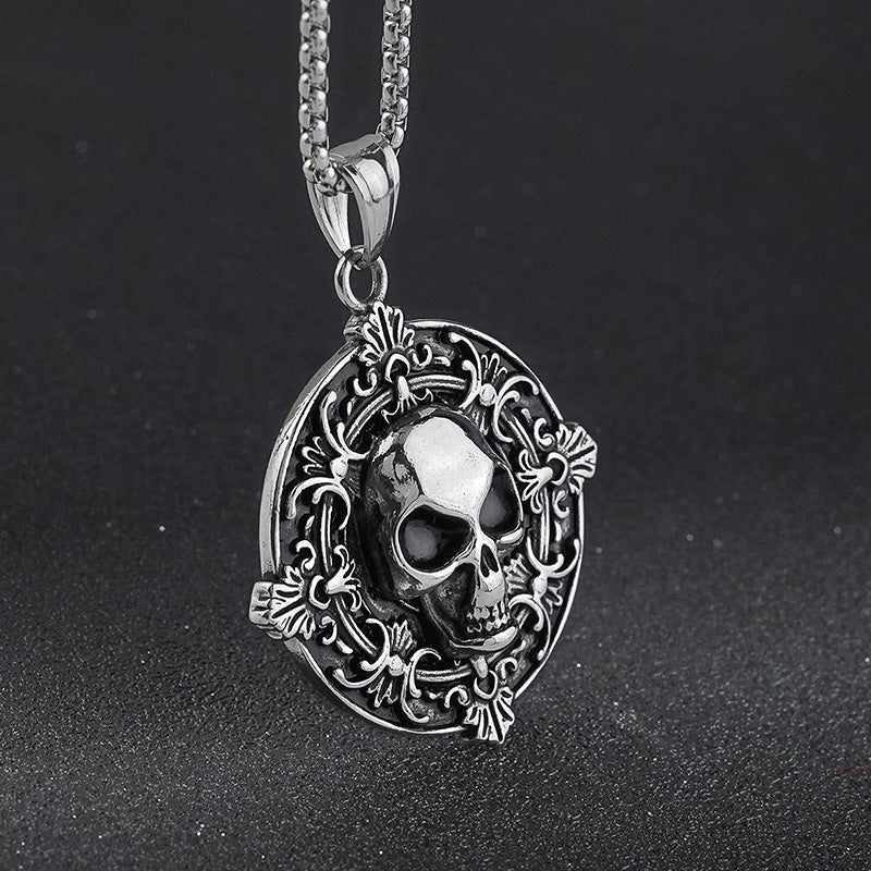 Skull Biker Pendant