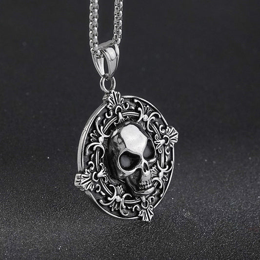 Skull Biker Pendant