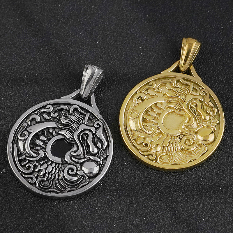 Dragon And Peace Pendant