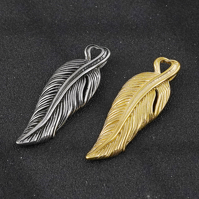 Simple Feather Pendant