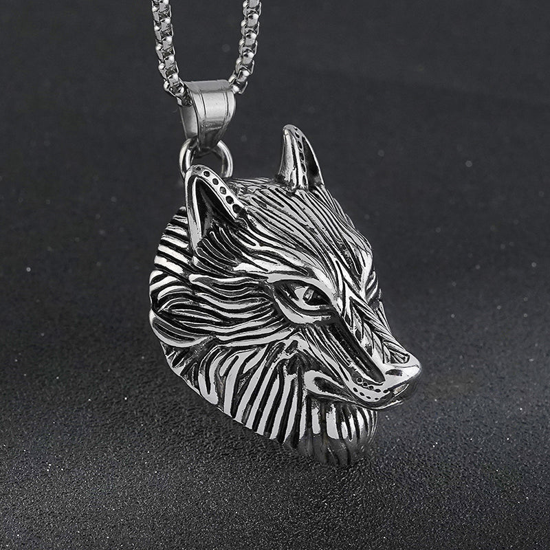 The Wolf Head Pendant