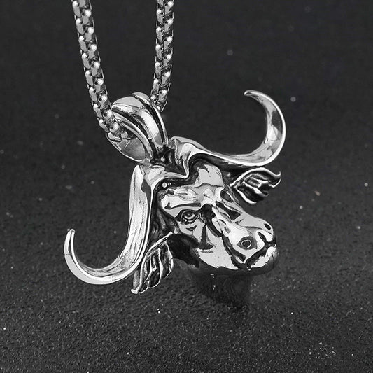 Cow Head Pendant