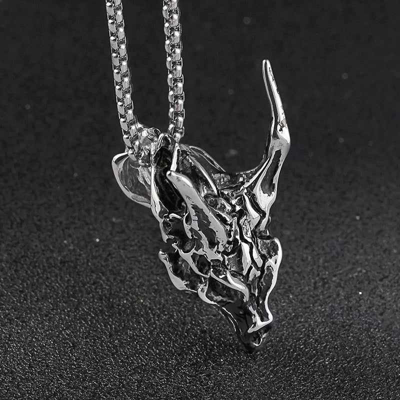 Dragon Skull Pendant