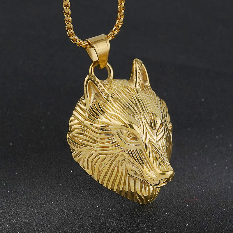 The Wolf Head Pendant