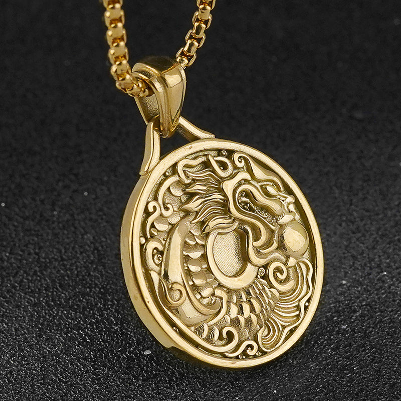 Dragon And Peace Pendant