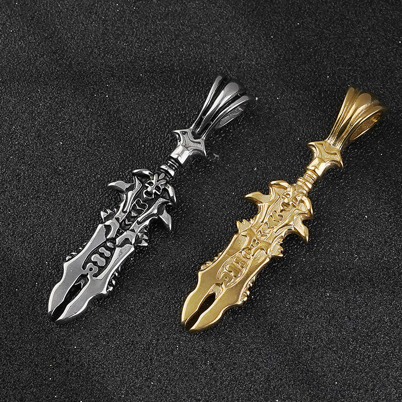 Skull Sword Pendant