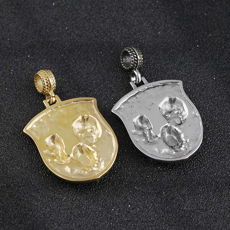 Skull Shield Pendant