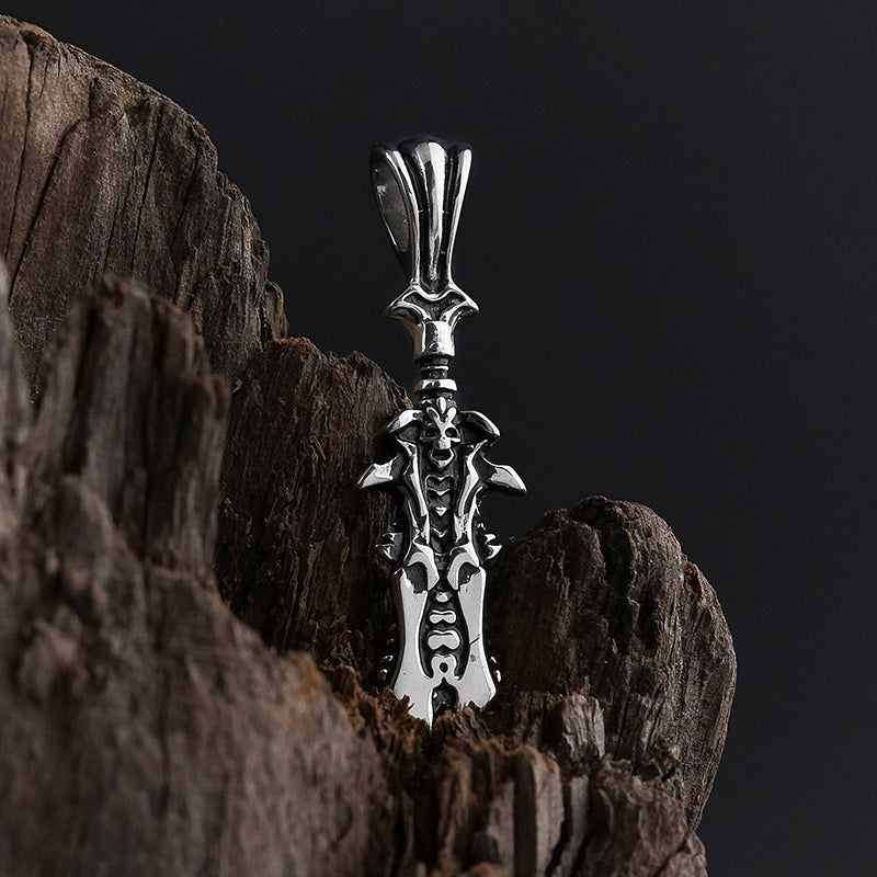 Skull Sword Pendant