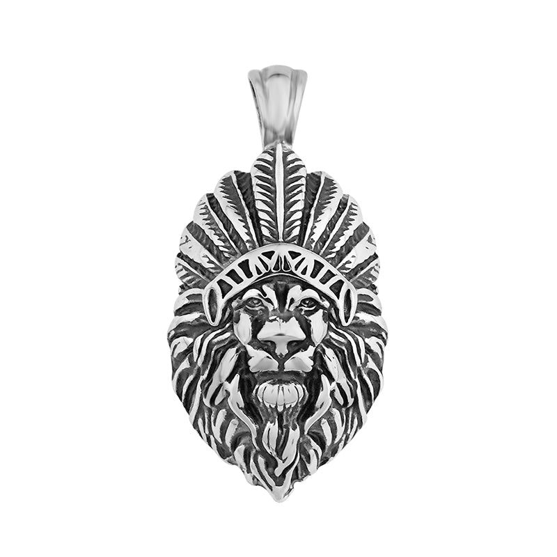 Lion Head Pendant