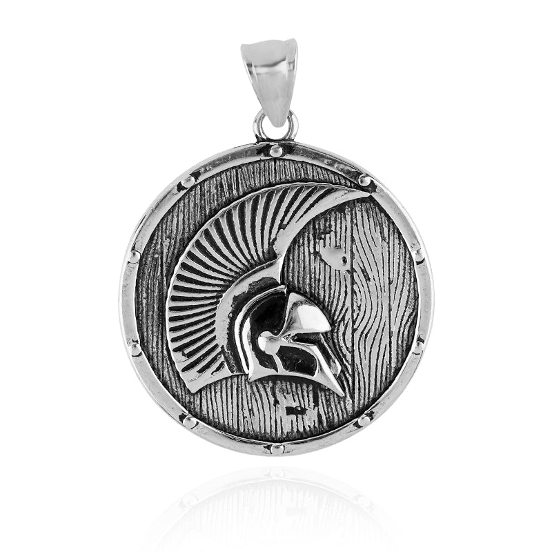 Spartan Warrior Helmet Pendant