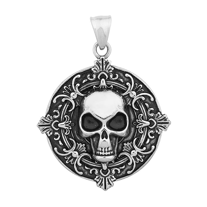 Skull Biker Pendant