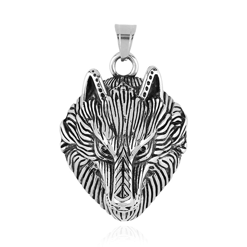 The Wolf Head Pendant