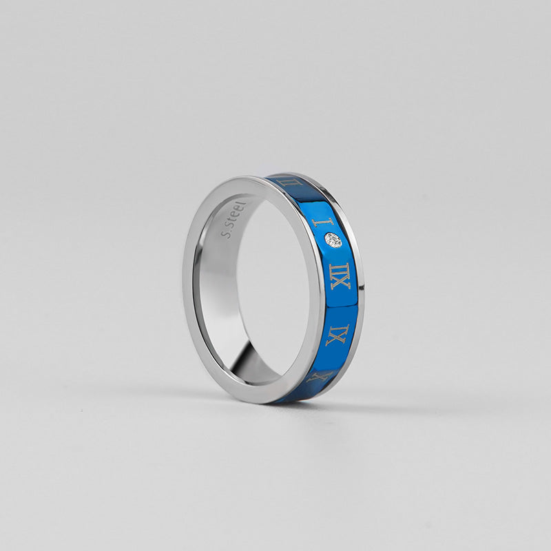 Roman Numeral Rotatable Rings