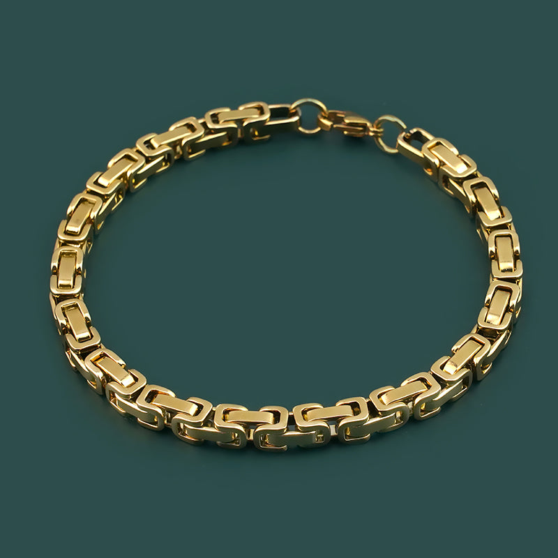 Gold  Plating Small Size Chains Bracelets