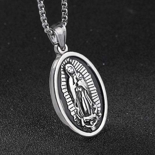 Oval  Pendant Religion