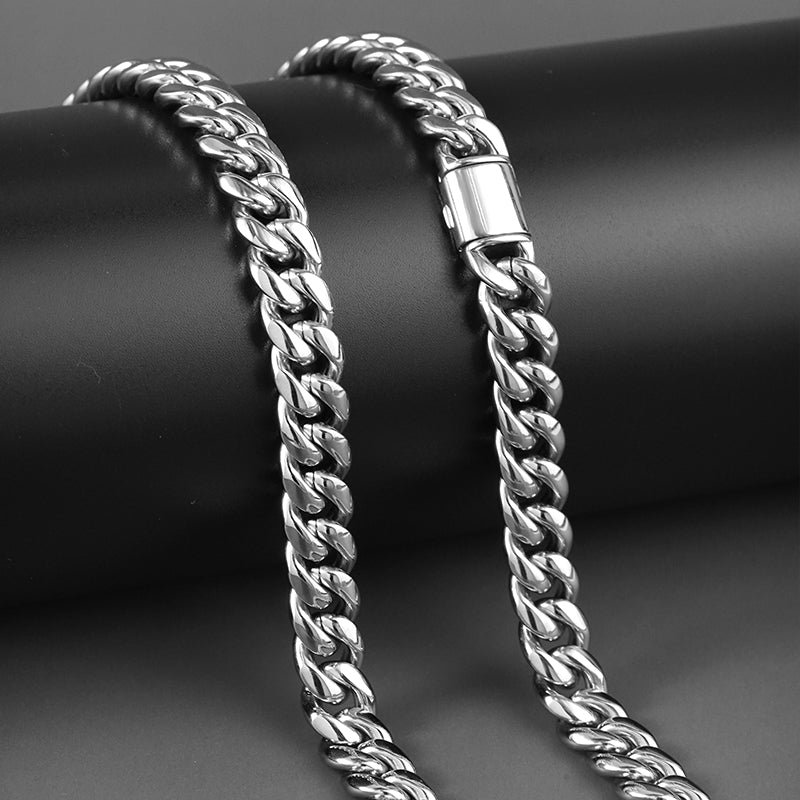 Cuban Necklace Stainless Steel Chains