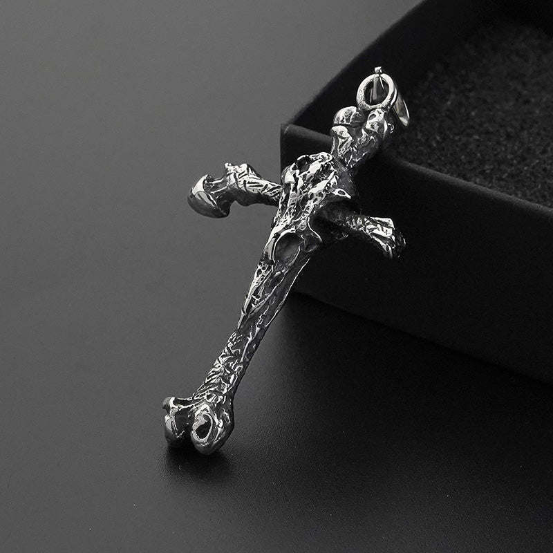 Bone Cross Pendant