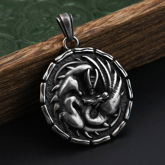 Dragon Circle Pendant