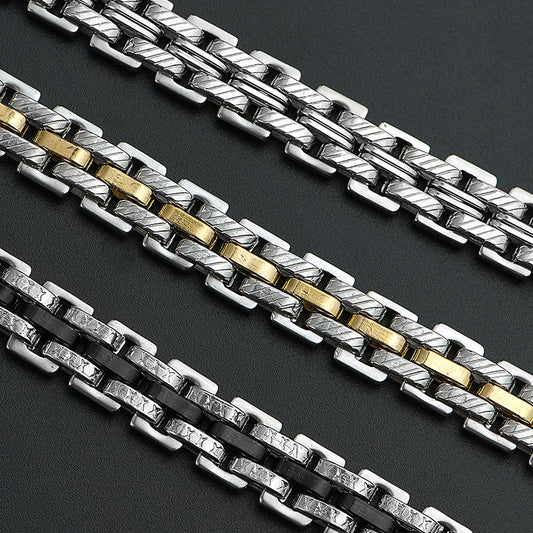 Unique Square Link Chains Multi-Items Bracelets