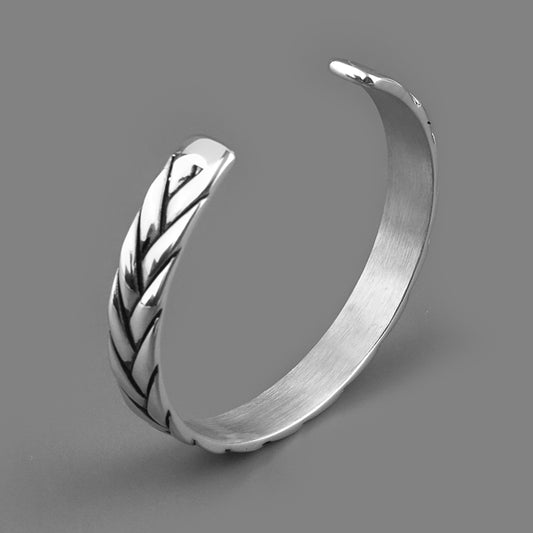 Wheat Design Cuff Bangles