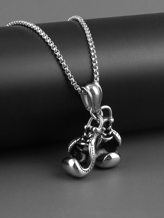 Boxing Gloves Stainless Steel Pendant