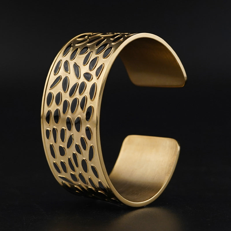 Gold Jewellery Bangles Spots Bangle