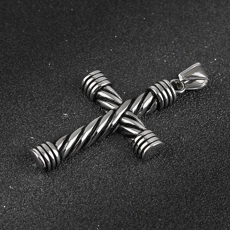 Cross Pendant Stainless Steel