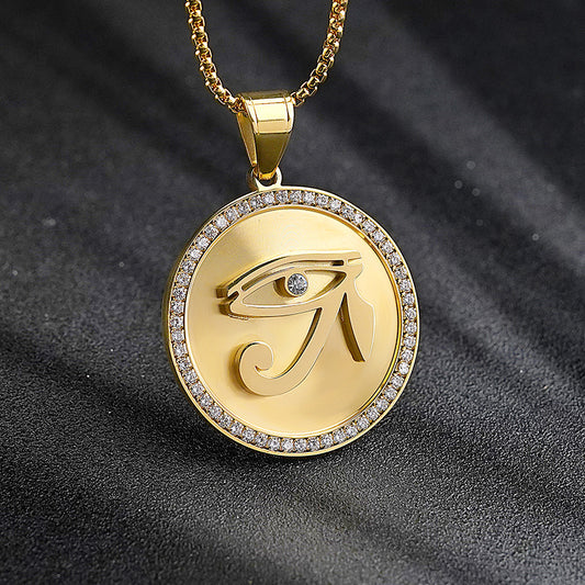 Horus Eye Pendant CZ