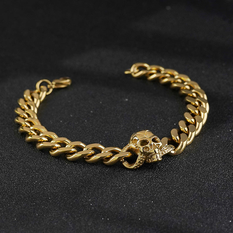 Gold Skull Bracelets