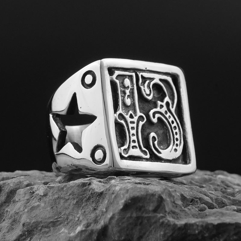 Star Winner Stainless Steel Rings