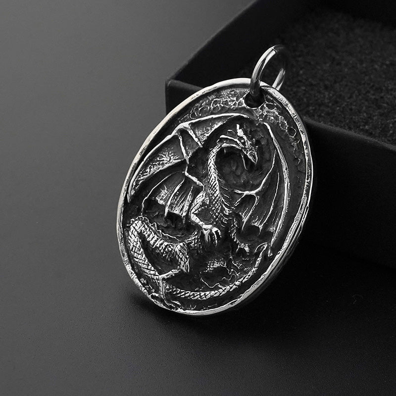 Dragon Circle Pendant