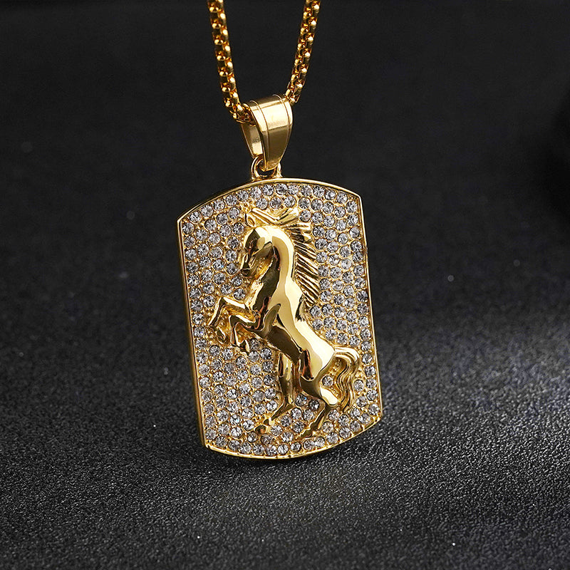 3D Horse Design Pendants