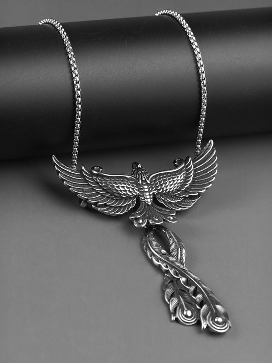 Phoenix Stainless Steel Pendant