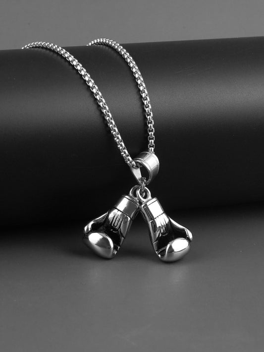 Boxing Gloves Stainless Steel Pendant