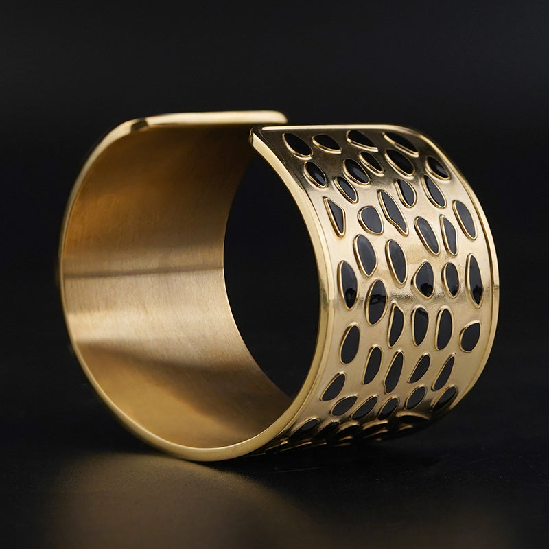 Gold Jewellery Bangles Spots Bangle