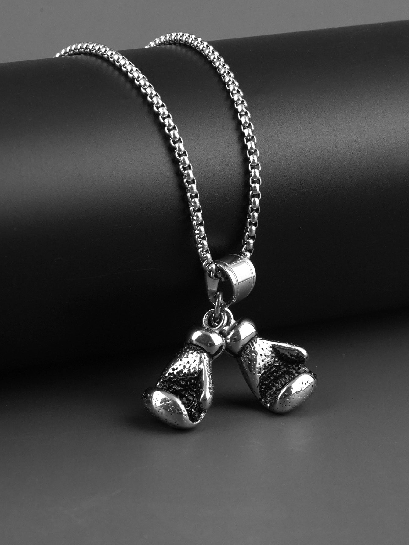 Boxing Gloves Stainless Steel Pendant