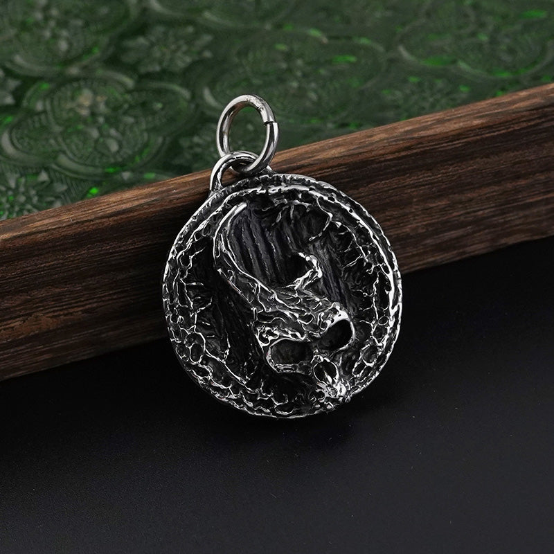 Skull Circle Pendant