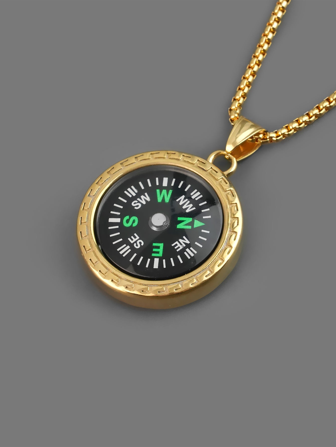 Circle Compass Pendant