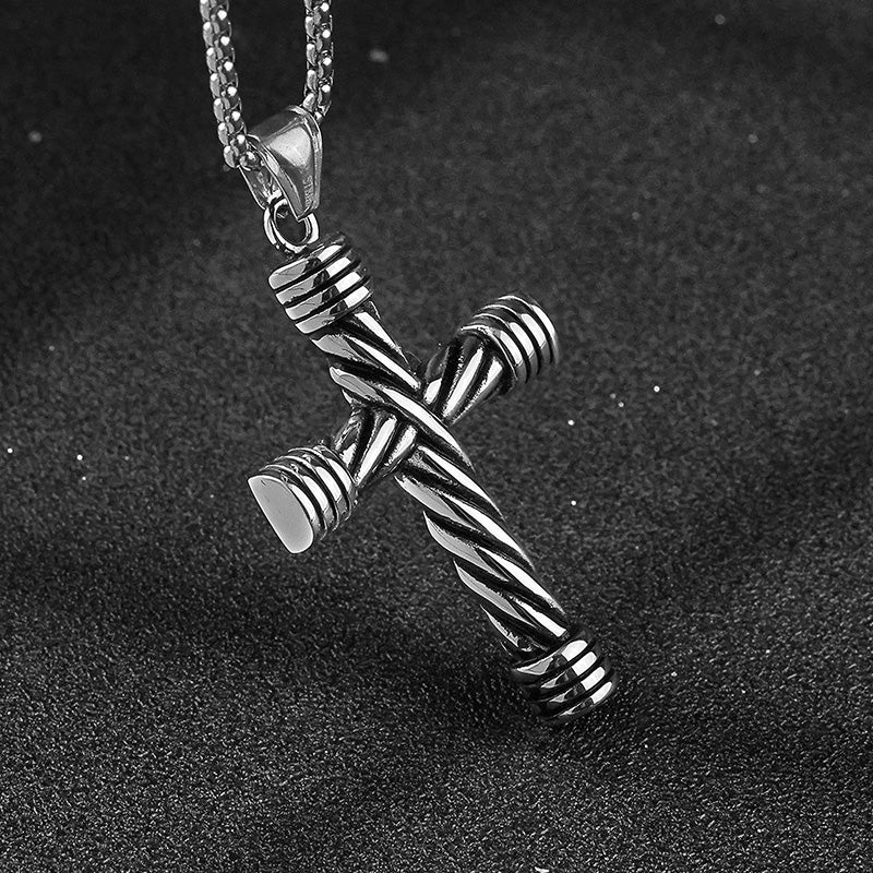 Cross Pendant Stainless Steel