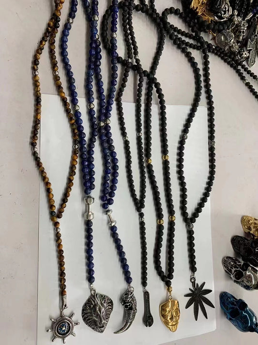 Beads Chains With Pendant Multi-Items