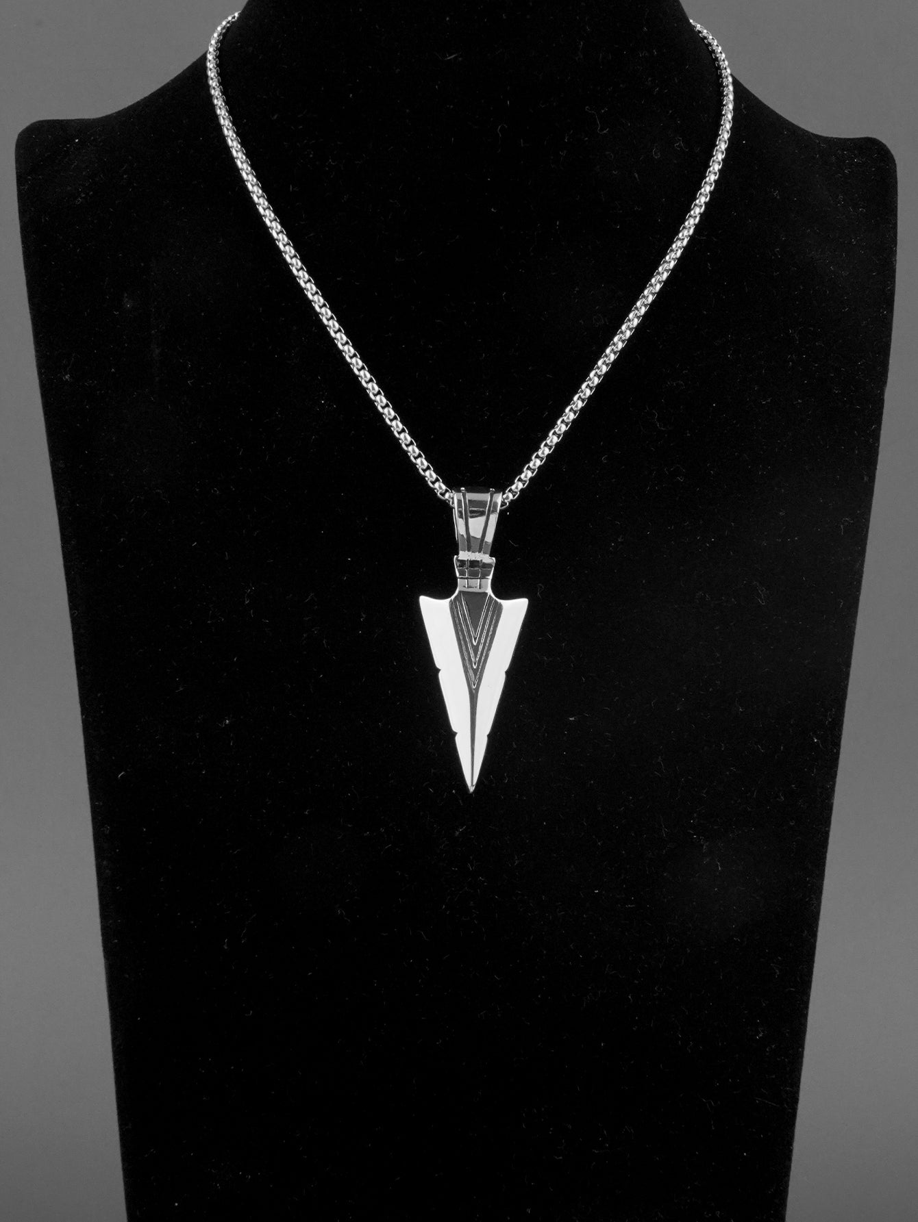 Arrow Stainless Steel Pendant