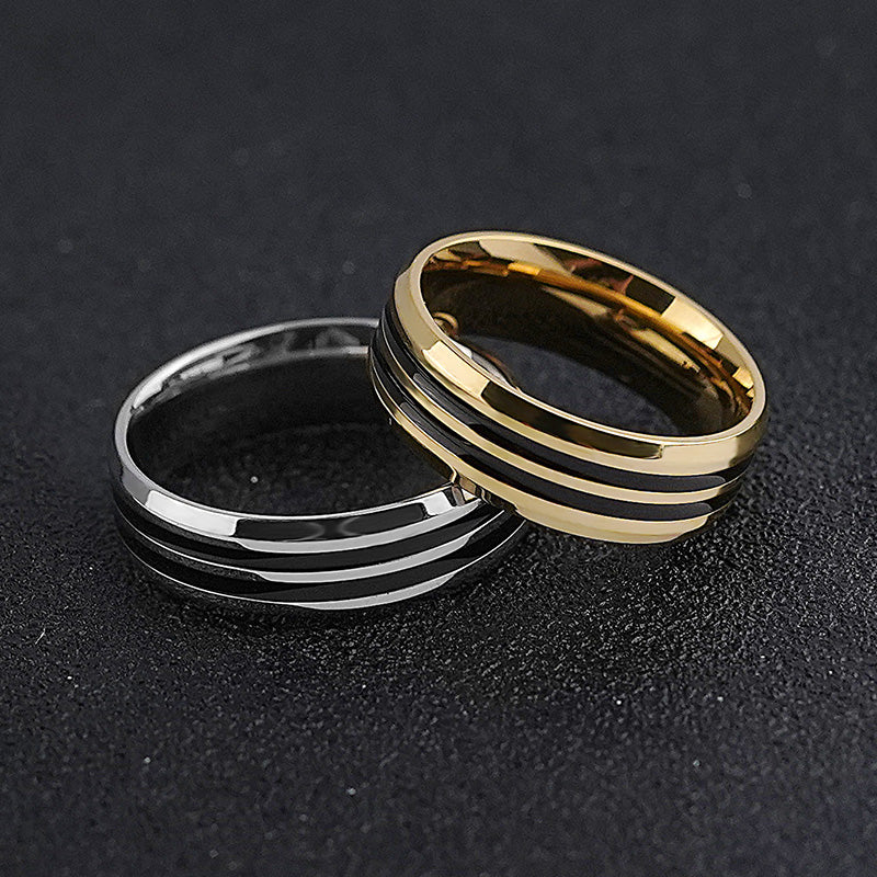 Stainless Steel Rings Without Stones