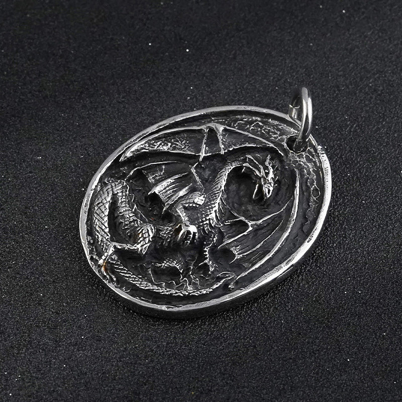 Dragon Circle Pendant