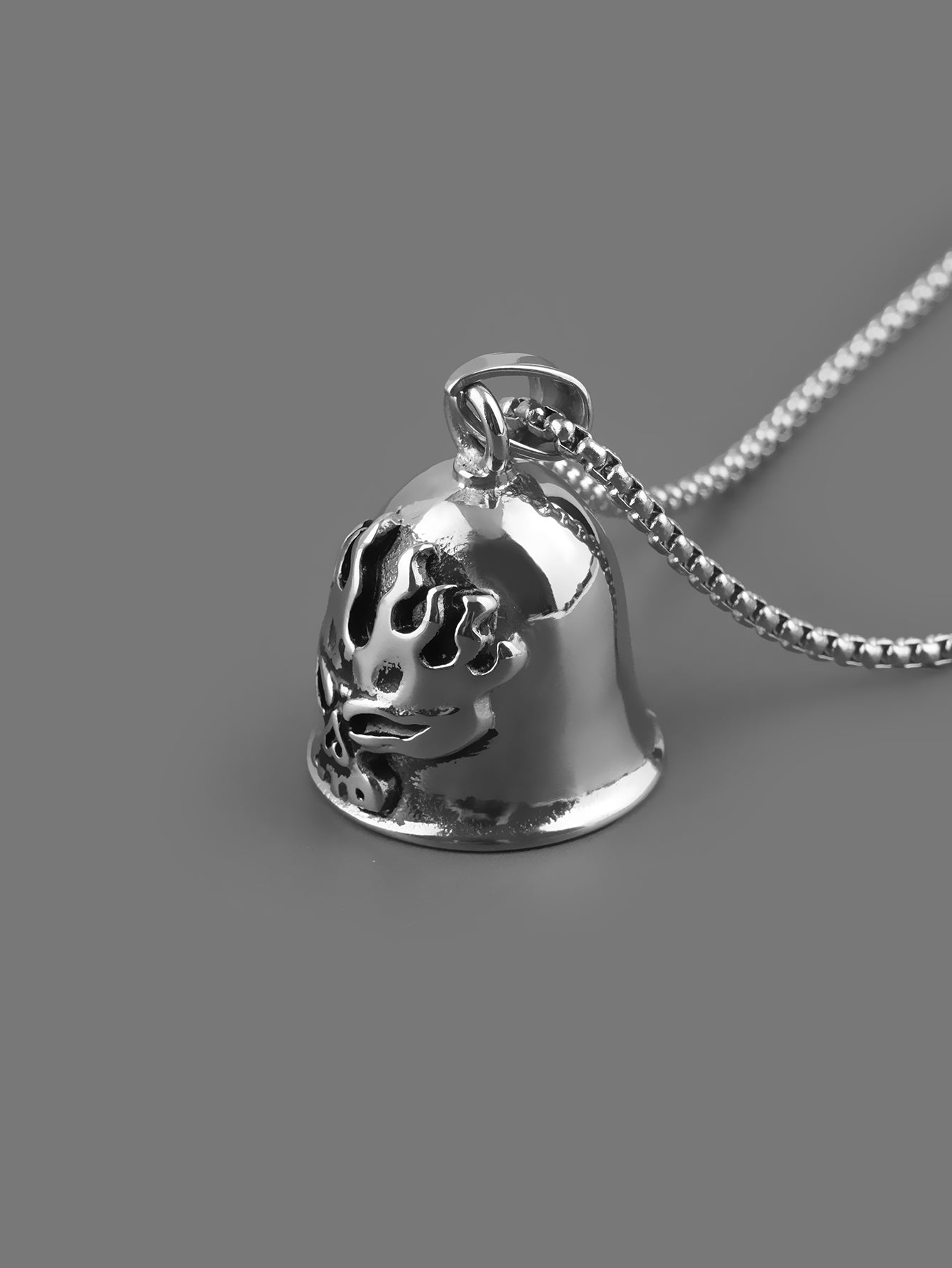 Skull 3D Bells Pendant