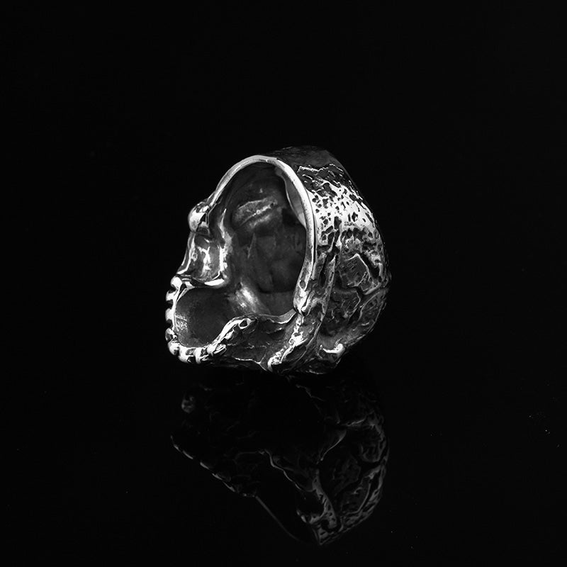 Ancient Skull Head Hip Hop Rings