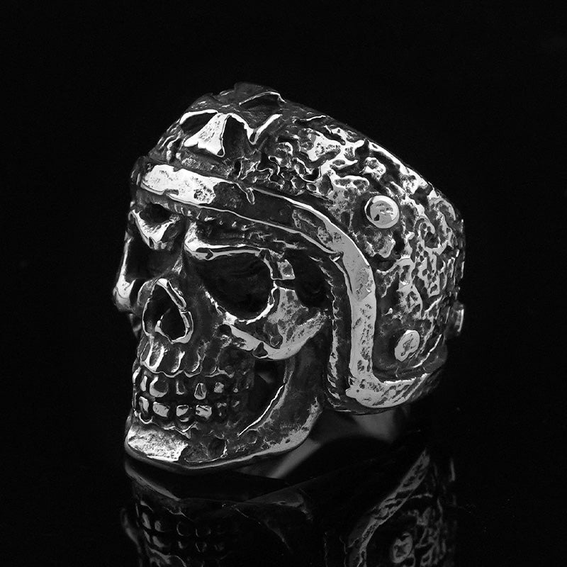 Warrior Remain Skull Ring