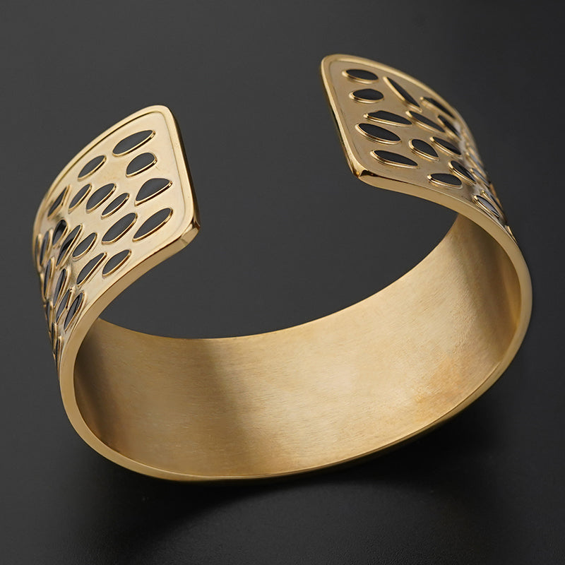 Gold Jewellery Bangles Spots Bangle