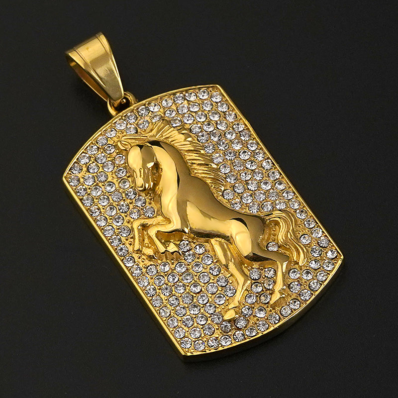 3D Horse Design Pendants