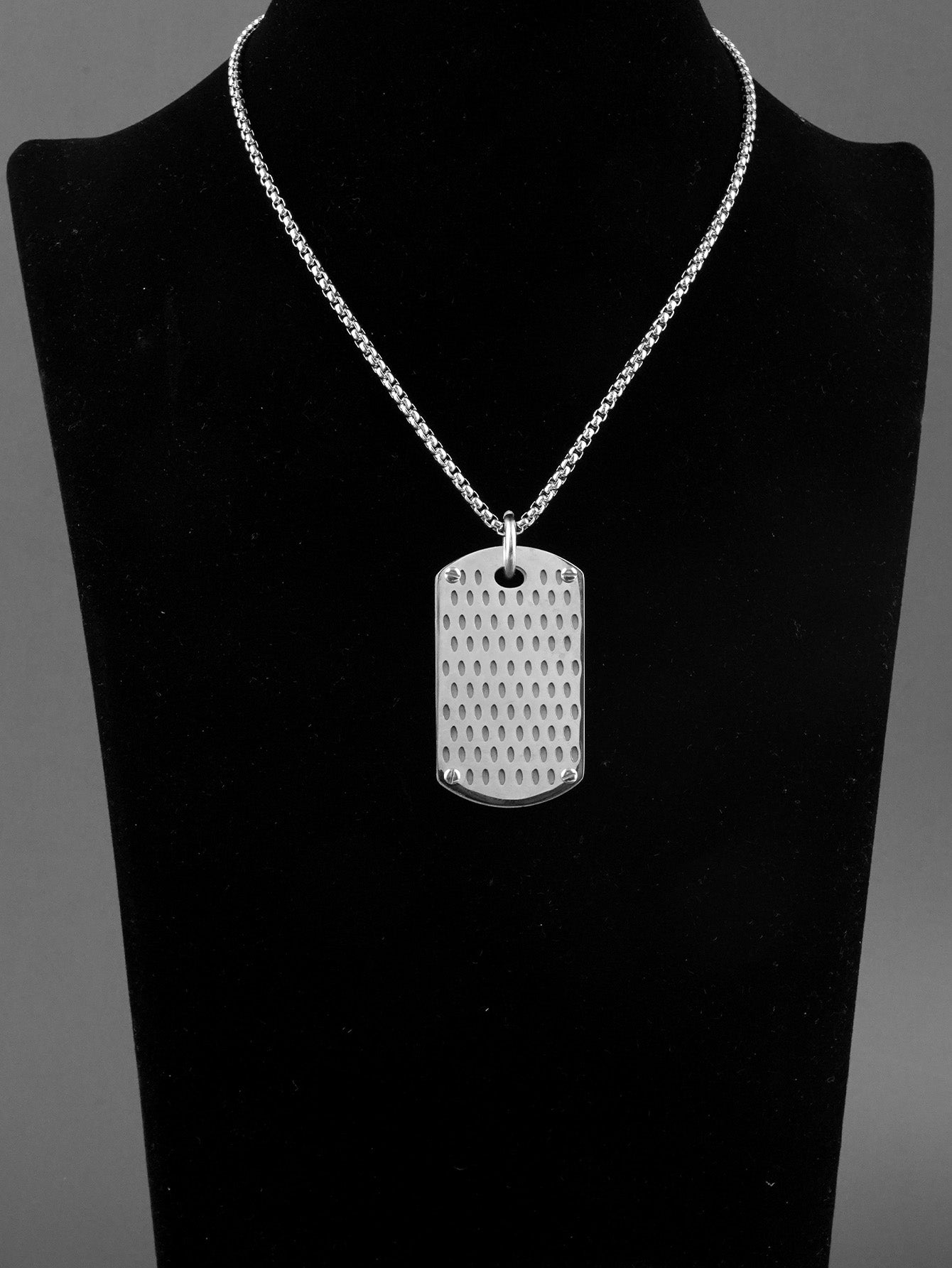 Double Rectangle Shape Pendant